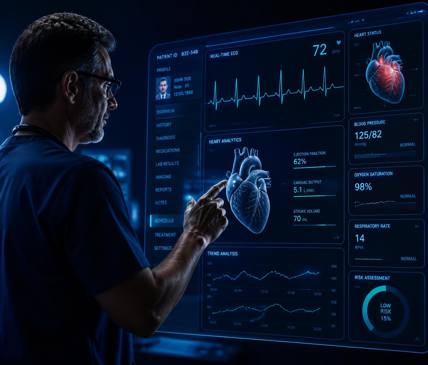 Physician dashboard